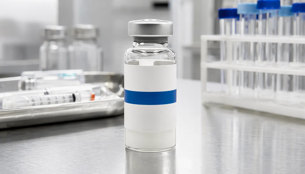 Laboratory peptide vial
